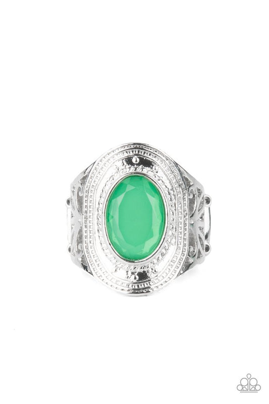 ​Calm And Classy - Green - Paparazzi Ring Image