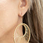 ​Artisan Applique - Gold - Paparazzi Earring Image