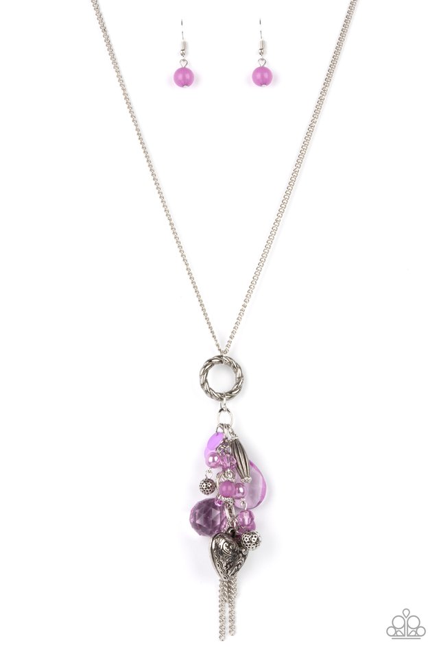 AMOR to Love - Purple - Paparazzi Necklace Image