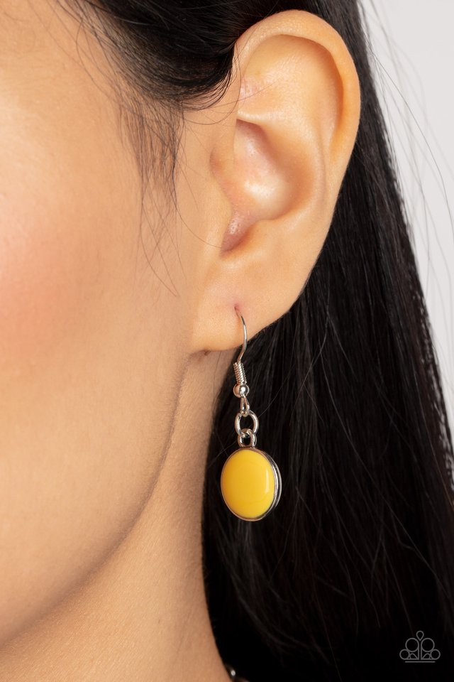 ​Harmonizing Hotspot - Yellow - Paparazzi Necklace Image