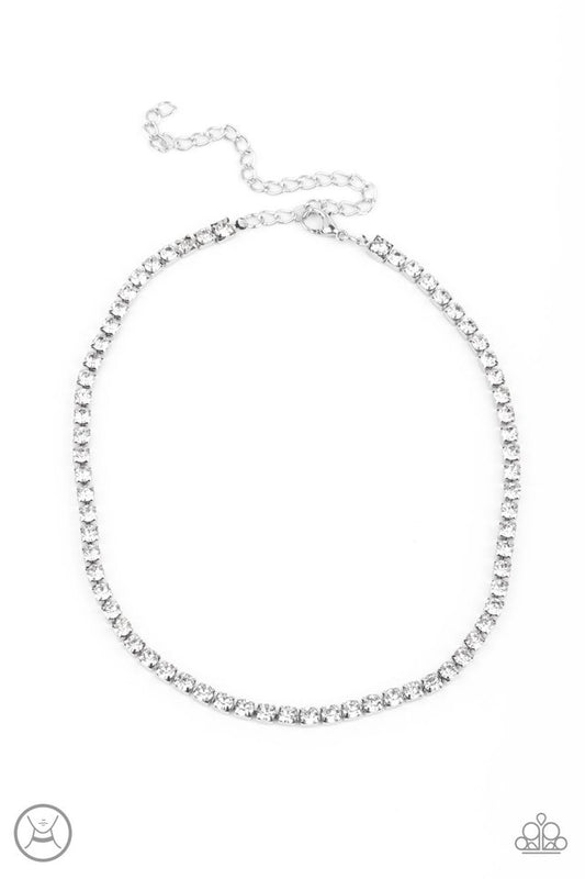 Starlight Radiance - White - Paparazzi Necklace Image