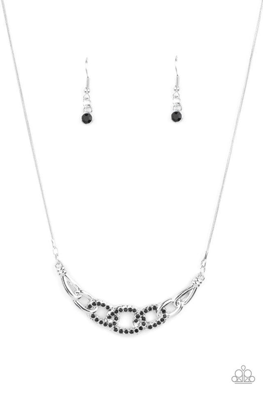 ​KNOT In Love - Black - Paparazzi Necklace Image