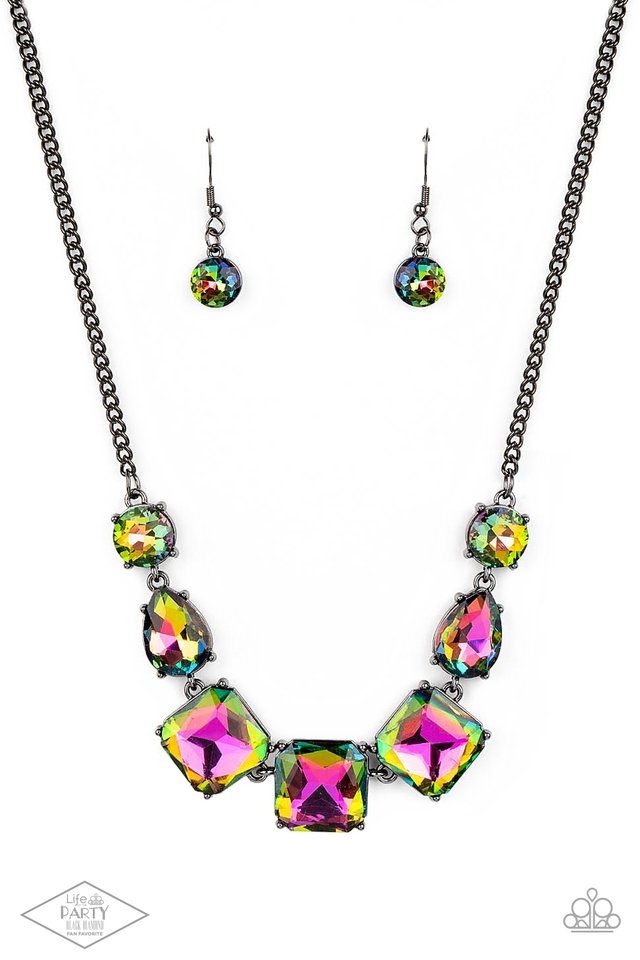 ​Unfiltered Confidence - Multi - Paparazzi Necklace Image