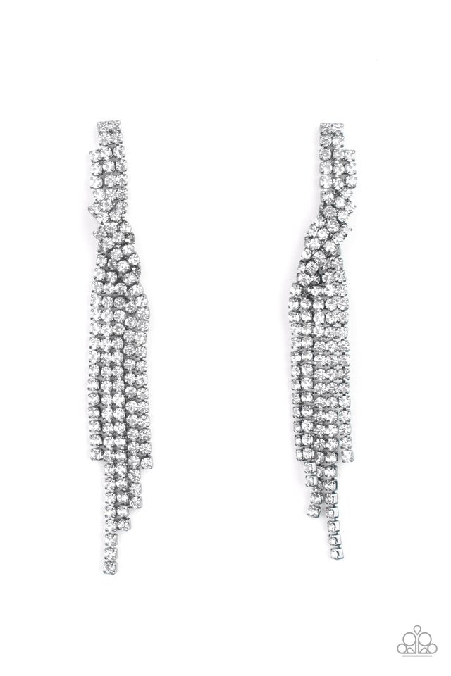 ​Cosmic Candescence - Black - Paparazzi Earring Image