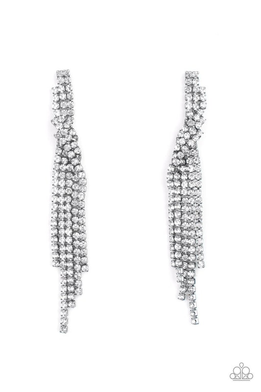 ​Cosmic Candescence - Black - Paparazzi Earring Image