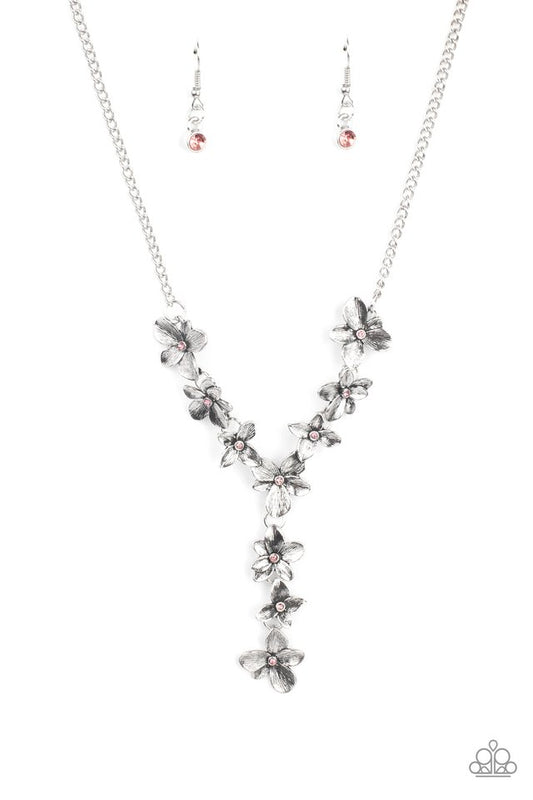 ​Fairytale Meadow - Pink - Paparazzi Necklace Image