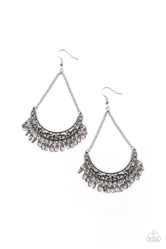 ​Orchard Odyssey - Silver - Paparazzi Earring Image