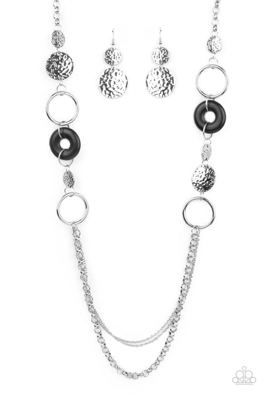 Grounded Glamour - Black - Paparazzi Necklace Image