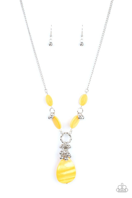 Summer Idol - Yellow - Paparazzi Necklace Image
