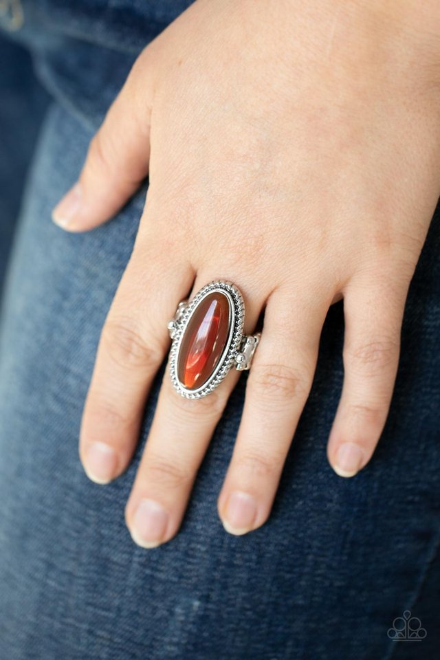Oval Oasis - Brown - Paparazzi Ring Image