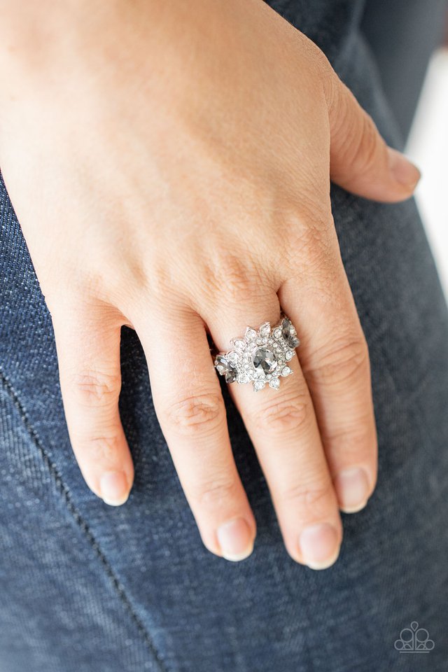 ​The Princess and The FROND - Silver - Paparazzi Ring Image