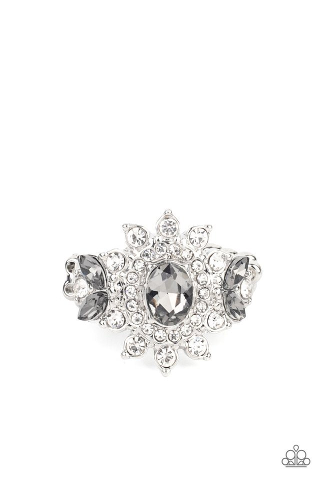 ​The Princess and The FROND - Silver - Paparazzi Ring Image