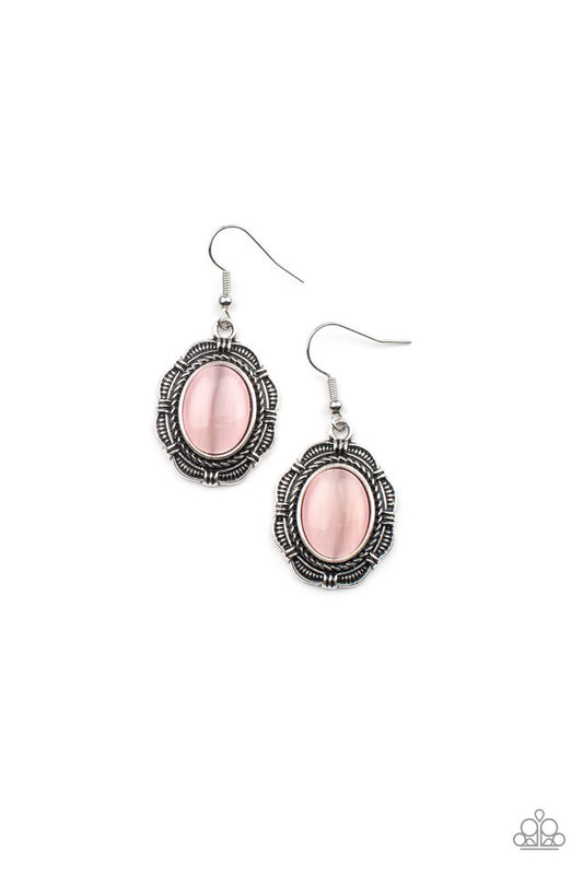 Garden Party Perfection - Pink - Paparazzi Earring Image
