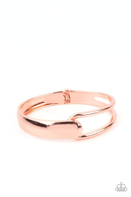 ​Couture-Clutcher - Copper - Paparazzi Bracelet Image