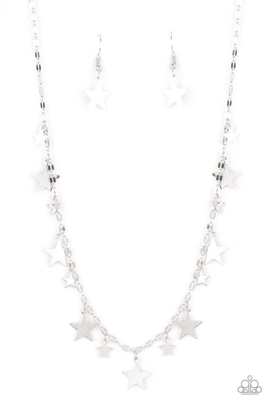 Starry Shindig - Silver - Paparazzi Necklace Image
