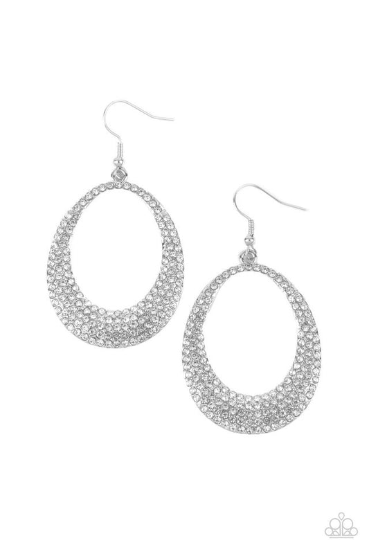 ​Storybook Bride - White - Paparazzi Earring Image