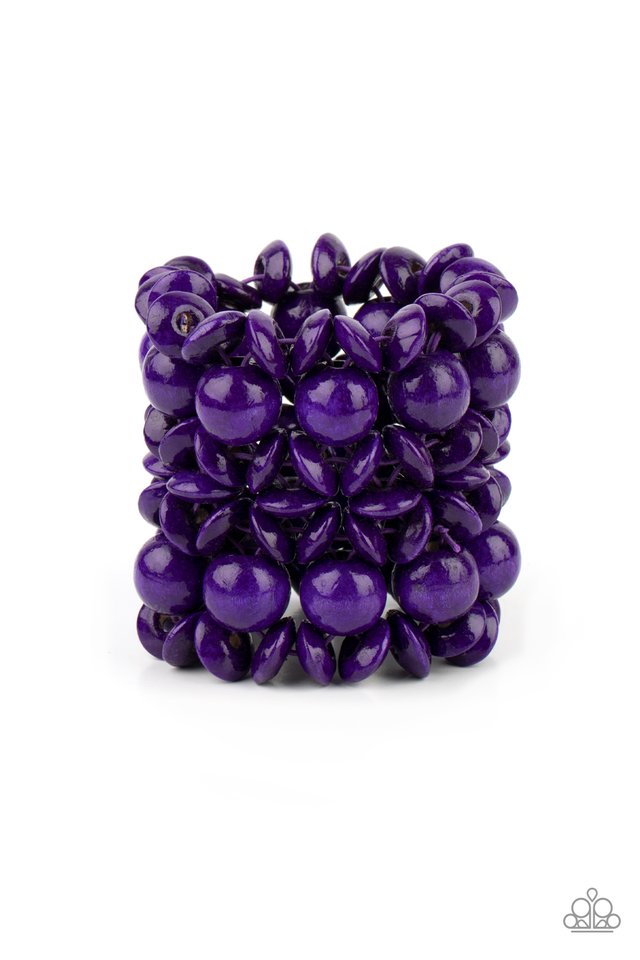 Island Mixer - Purple - Paparazzi Bracelet Image