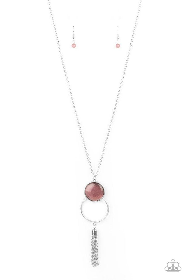 ​Nice To GLOW You - Purple - Paparazzi Necklace Image