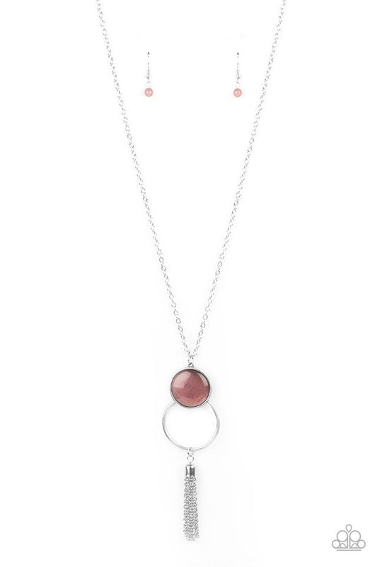 ​Nice To GLOW You - Purple - Paparazzi Necklace Image