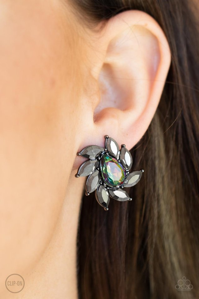 Sophisticated Swirl - Multi - Paparazzi Earring Image