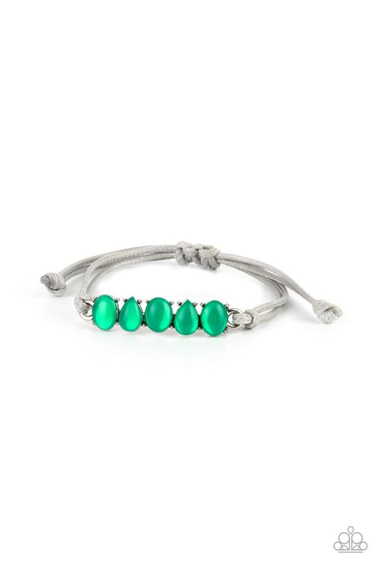 Opal Paradise - Green - Paparazzi Bracelet Image
