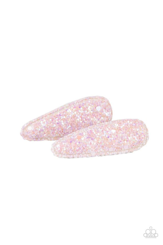 ​Sugar Plum Sparkle - Pink - Paparazzi Hair Accessories Image