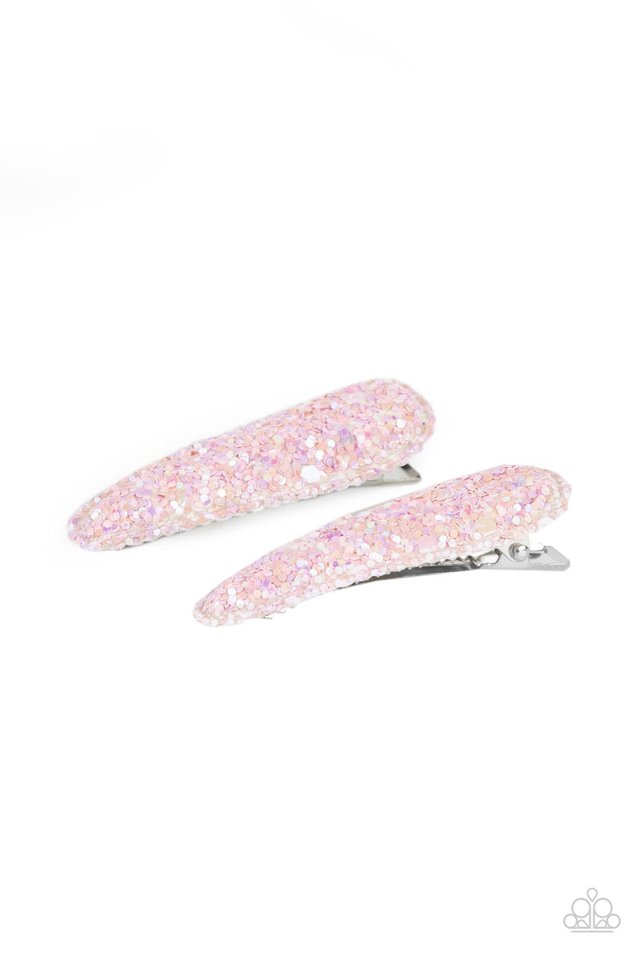 ​Sugar Plum Sparkle - Pink - Paparazzi Hair Accessories Image