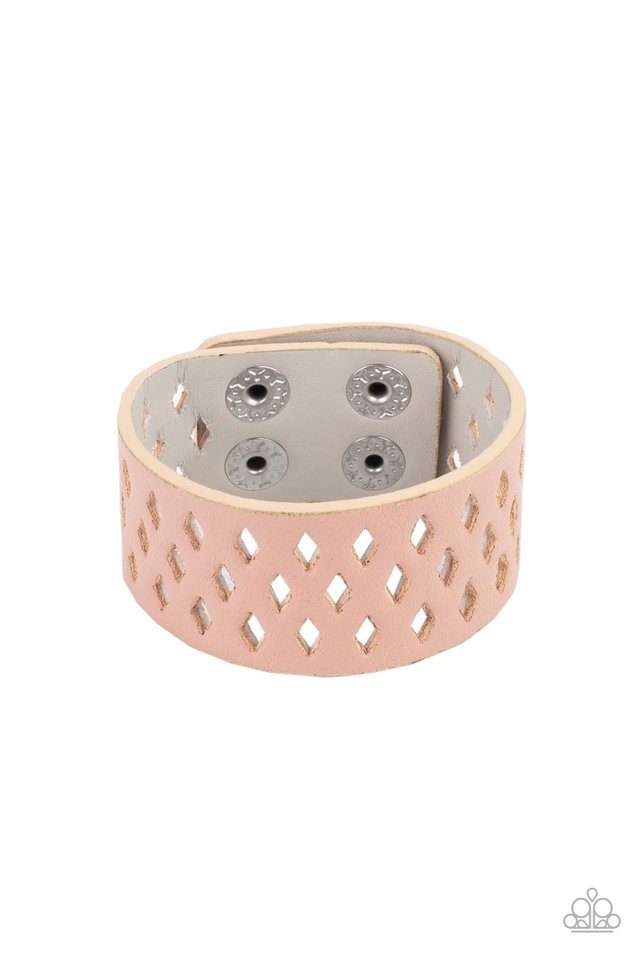 ​Glamp Champ - Pink - Paparazzi Bracelet Image