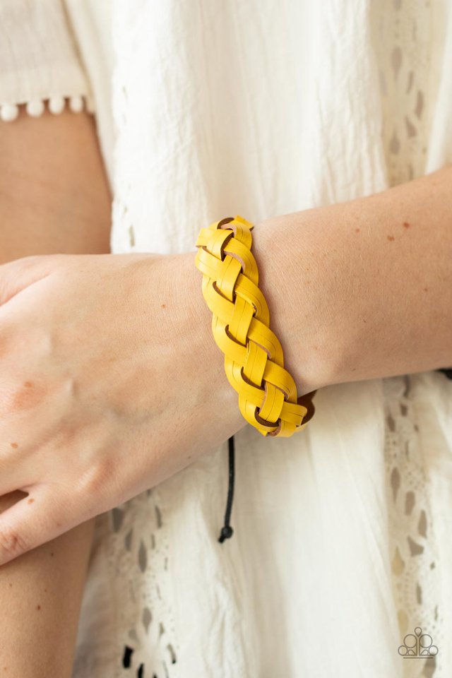 SoCal Summer - Yellow - Paparazzi Bracelet Image