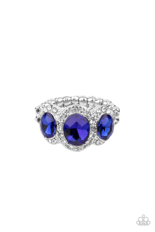 ​Royal Residence - Blue - Paparazzi Ring Image