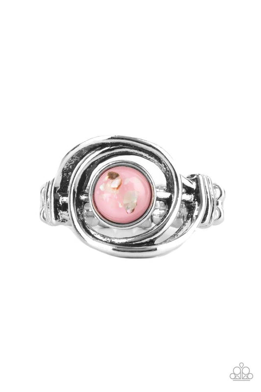 ​Celestial Karma - Pink - Paparazzi Ring Image