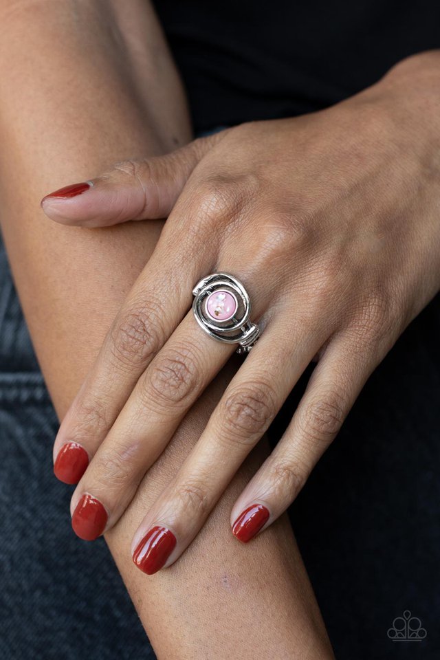 ​Celestial Karma - Pink - Paparazzi Ring Image