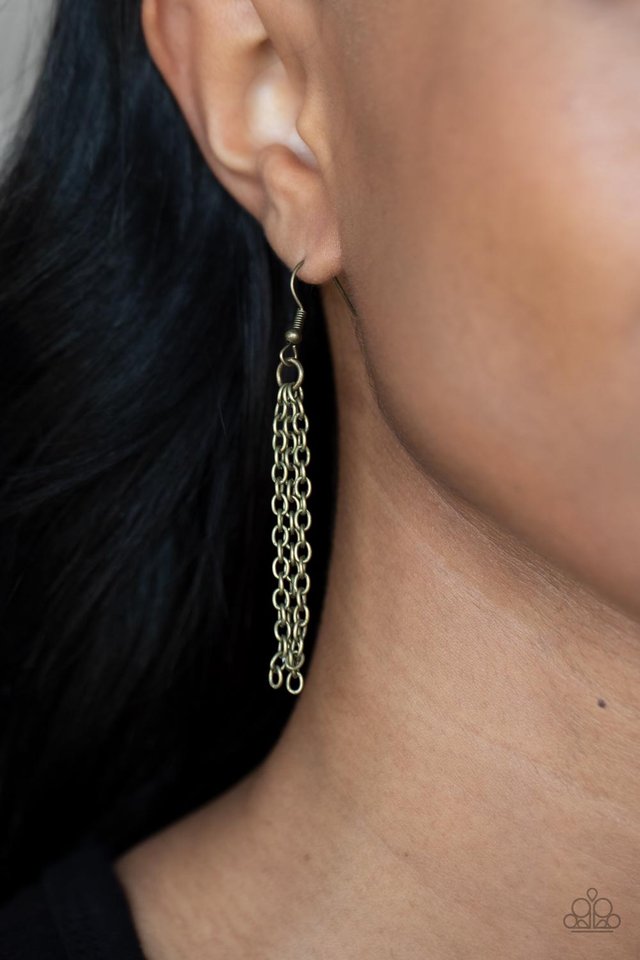 ​Artisan Abode - Brass - Paparazzi Necklace Image
