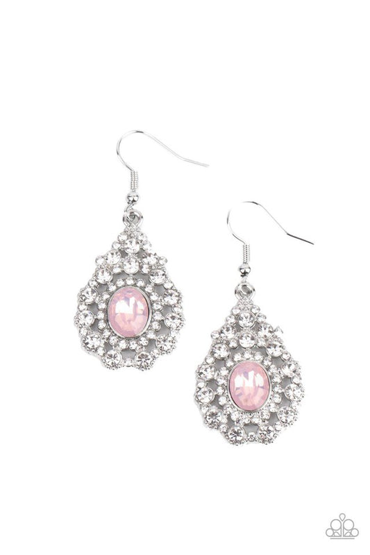 ​Celestial Charmer - Pink - Paparazzi Earring Image