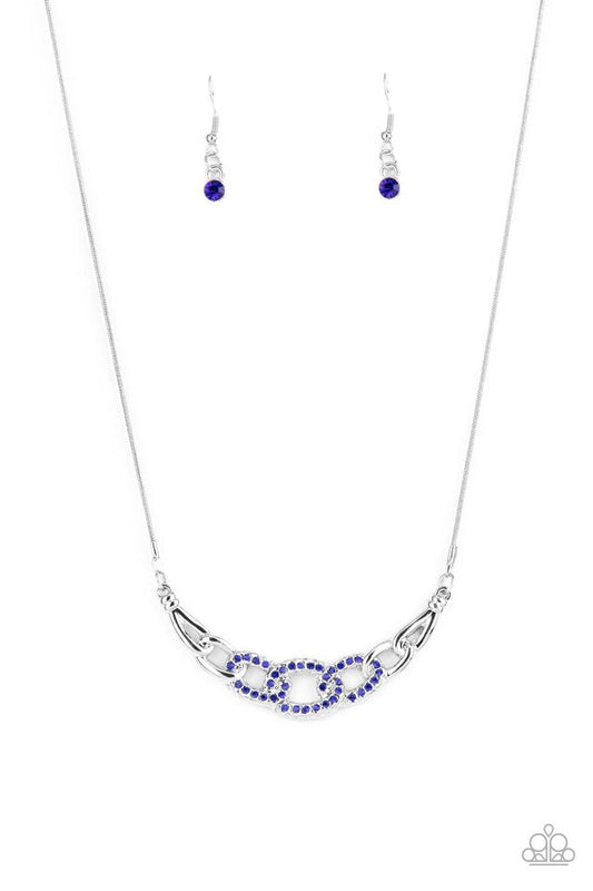 KNOT In Love - Blue - Paparazzi Necklace Image