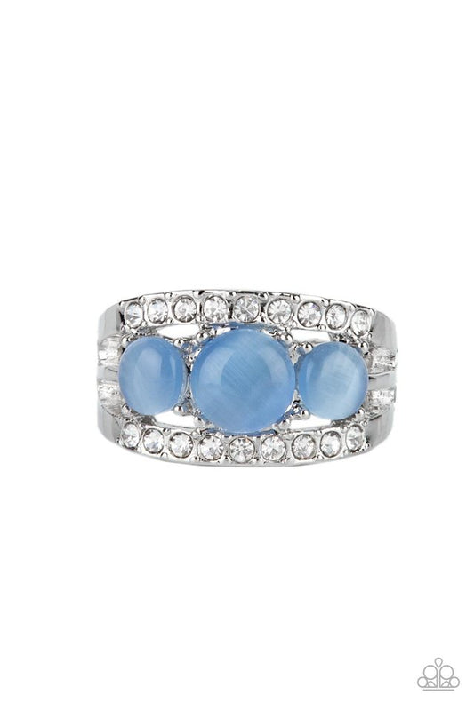 Majestically Mythic - Blue - Paparazzi Ring Image