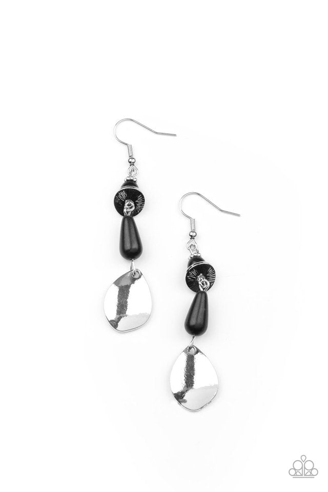 ​Artfully Artisan - Black - Paparazzi Earring Image