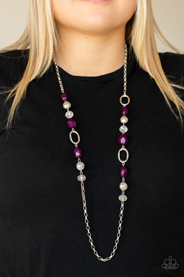​Vivid Variety - Purple - Paparazzi Necklace Image