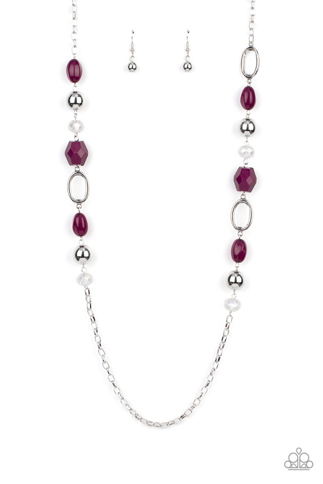 ​Vivid Variety - Purple - Paparazzi Necklace Image