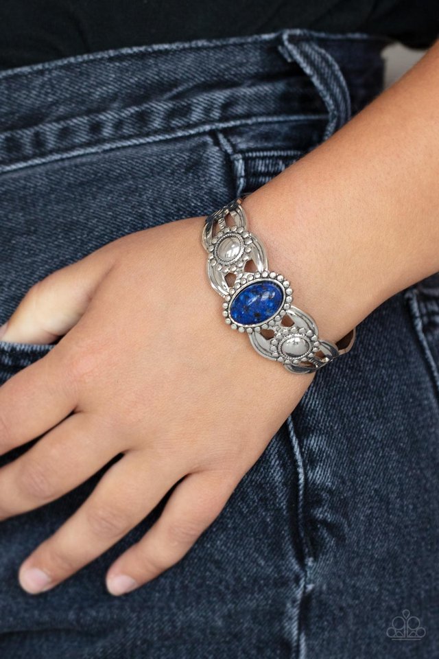 ​Solar Solstice - Blue - Paparazzi Bracelet Image