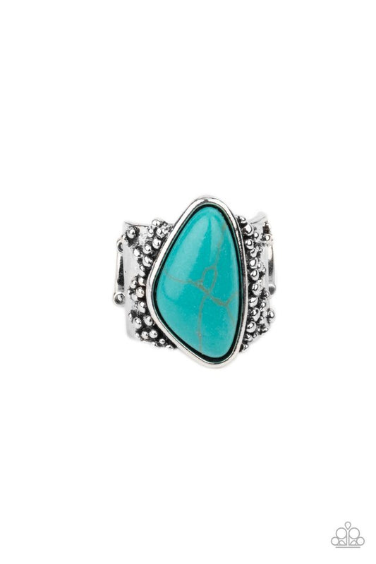 ​Soul Trek - Blue - Paparazzi Ring Image