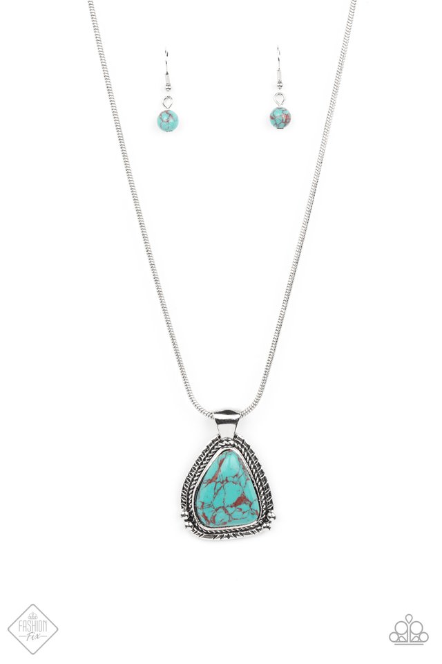 Artisan Adventure - Blue - Paparazzi Necklace Image