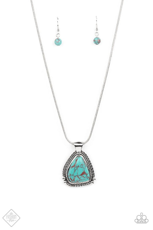 Artisan Adventure - Blue - Paparazzi Necklace Image