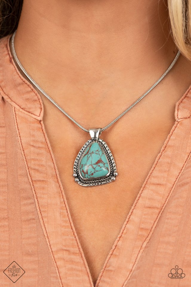 Artisan Adventure - Blue - Paparazzi Necklace Image