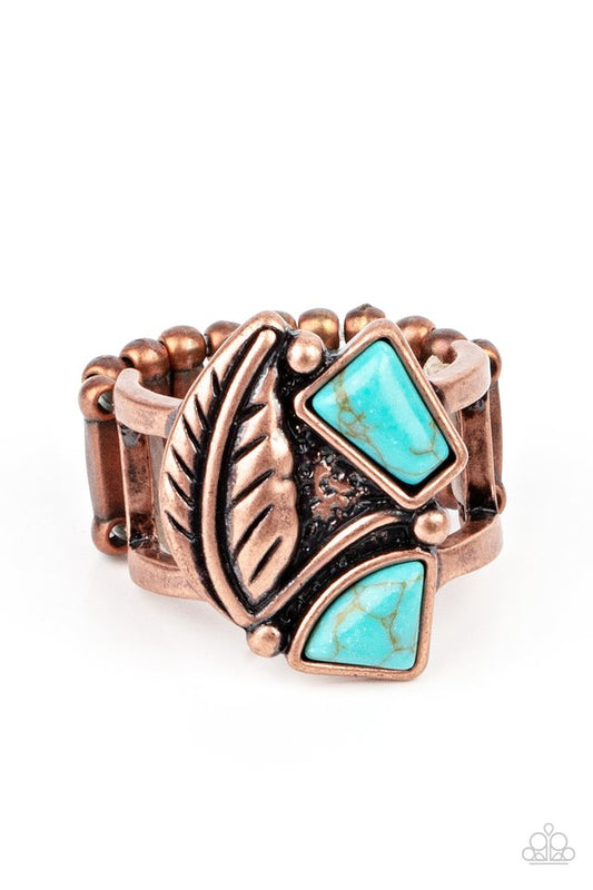Make the NEST of It - Copper - Paparazzi Ring Image