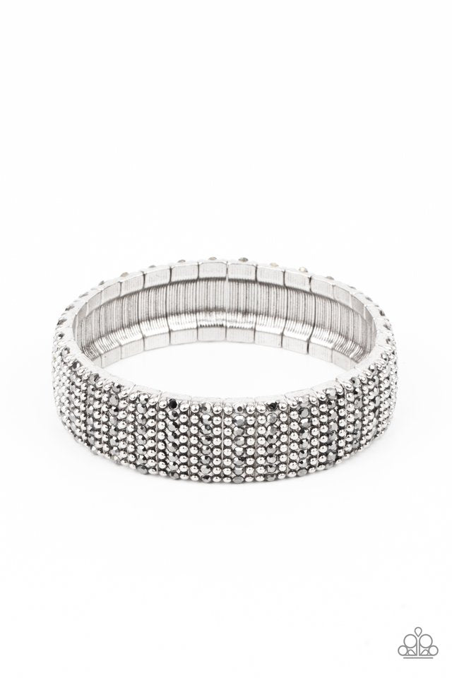 The GRIT Factor - Silver - Paparazzi Bracelet Image