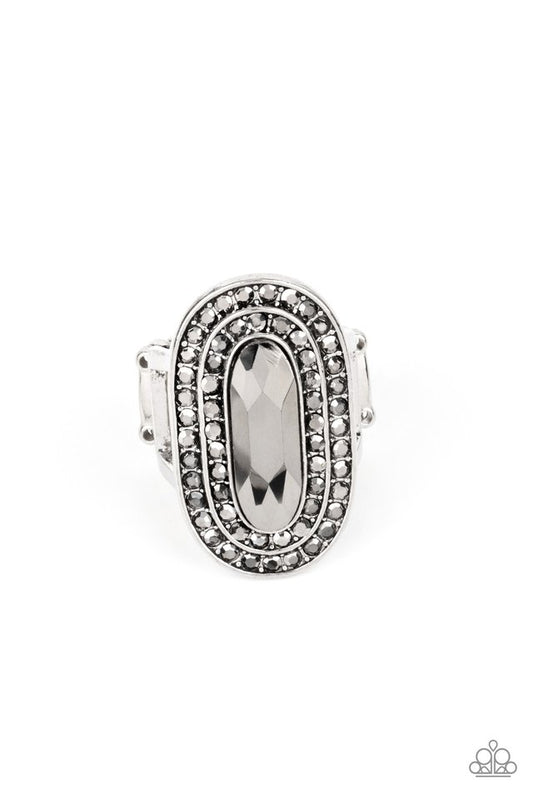 ​Fueled by Fashion - Silver - Paparazzi Ring Image