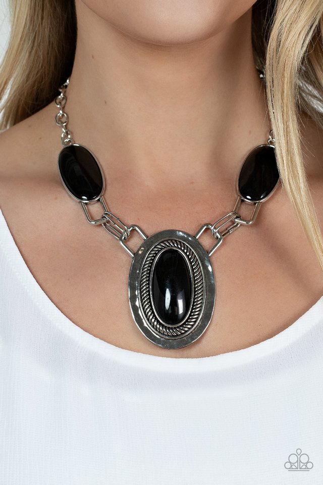 ​Count to TENACIOUS - Black - Paparazzi Necklace Image