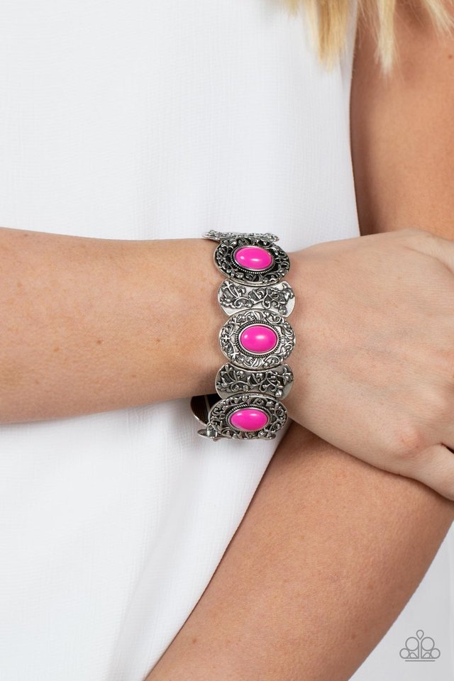 Versailles Vineyard - Pink - Paparazzi Bracelet Image