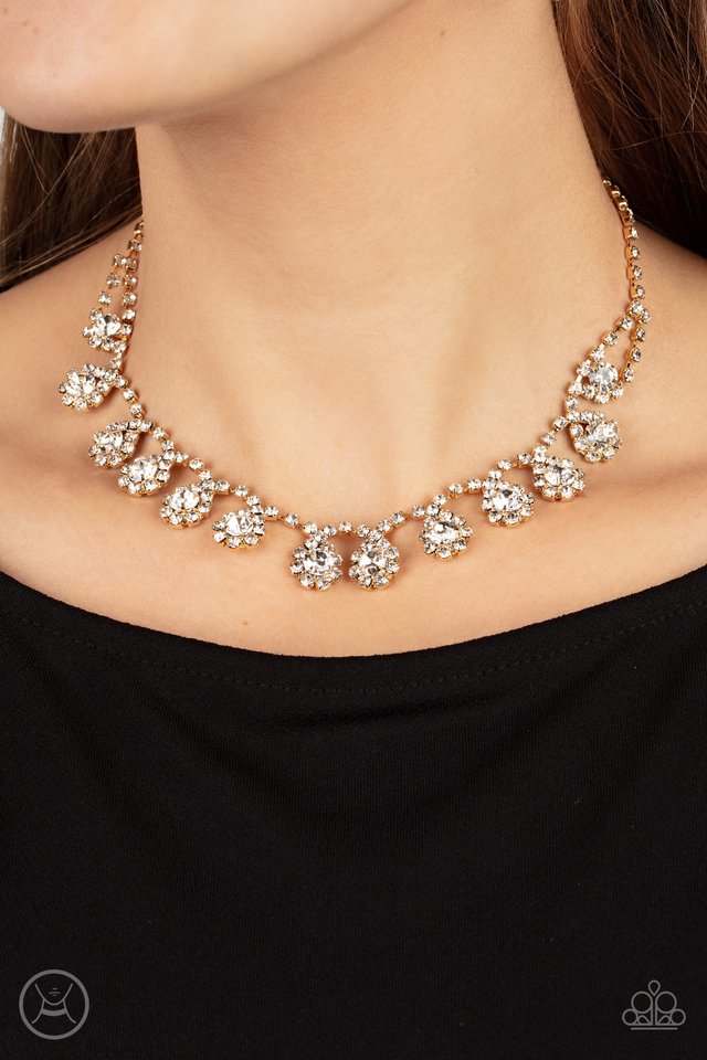 Princess Prominence - Gold - Paparazzi Necklace Image